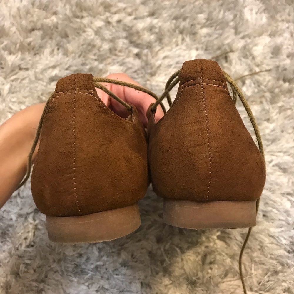 Mossimo Kady Lace Up Ballet Flats - Picture 3 of 7